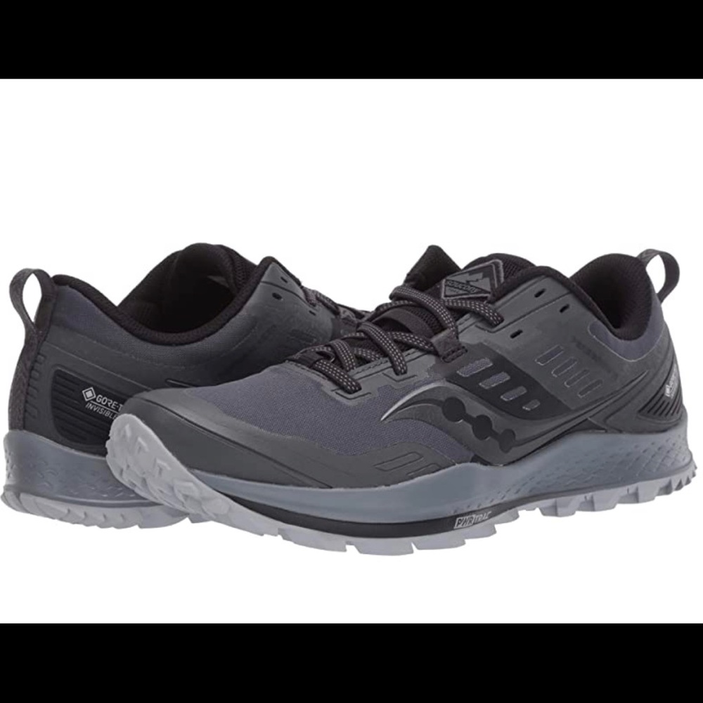 Saucony Peregrine 10 GTX Size 9 (Grey/Black)